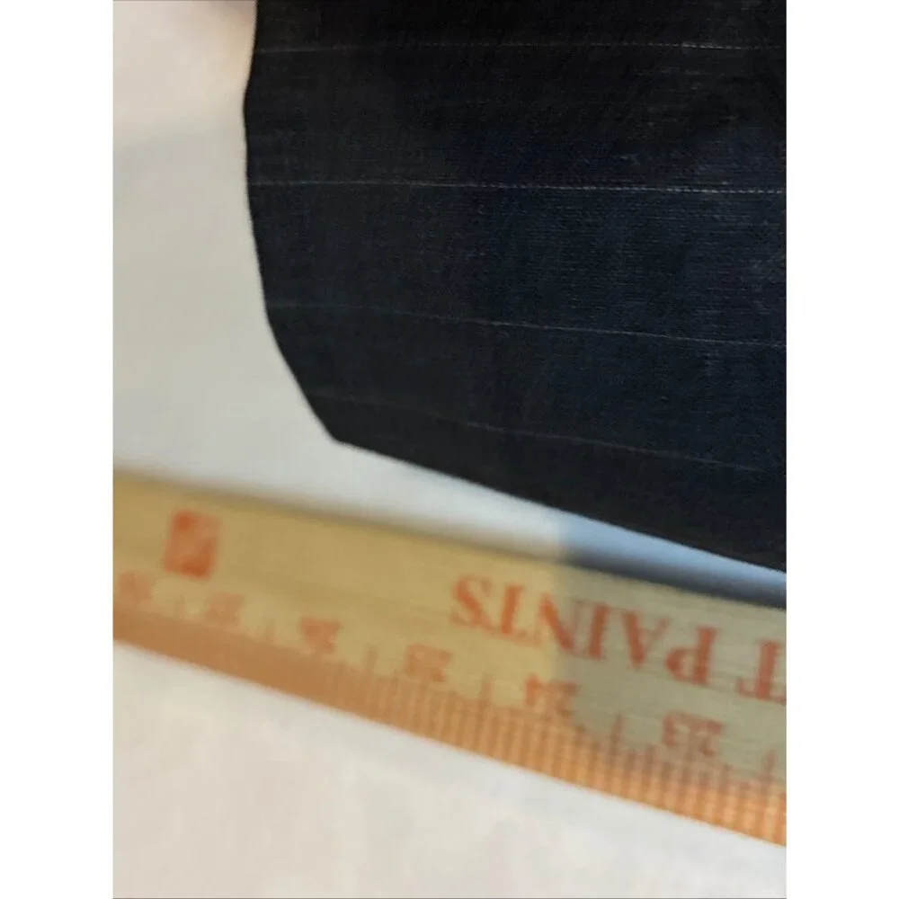 Hardy‎ Amies  Today Inn Vintage Dark Gray pin-stripe Suit Black L42  W37